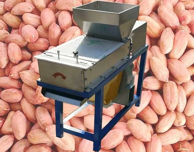 Machine For Peeling Groundnut